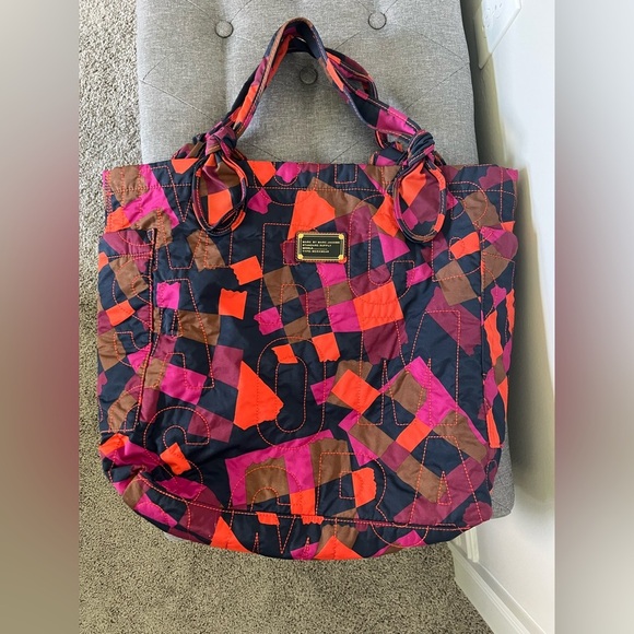 Marc by Marc Jacobs Large Logo Nylon Tote - Picture 11 of 13